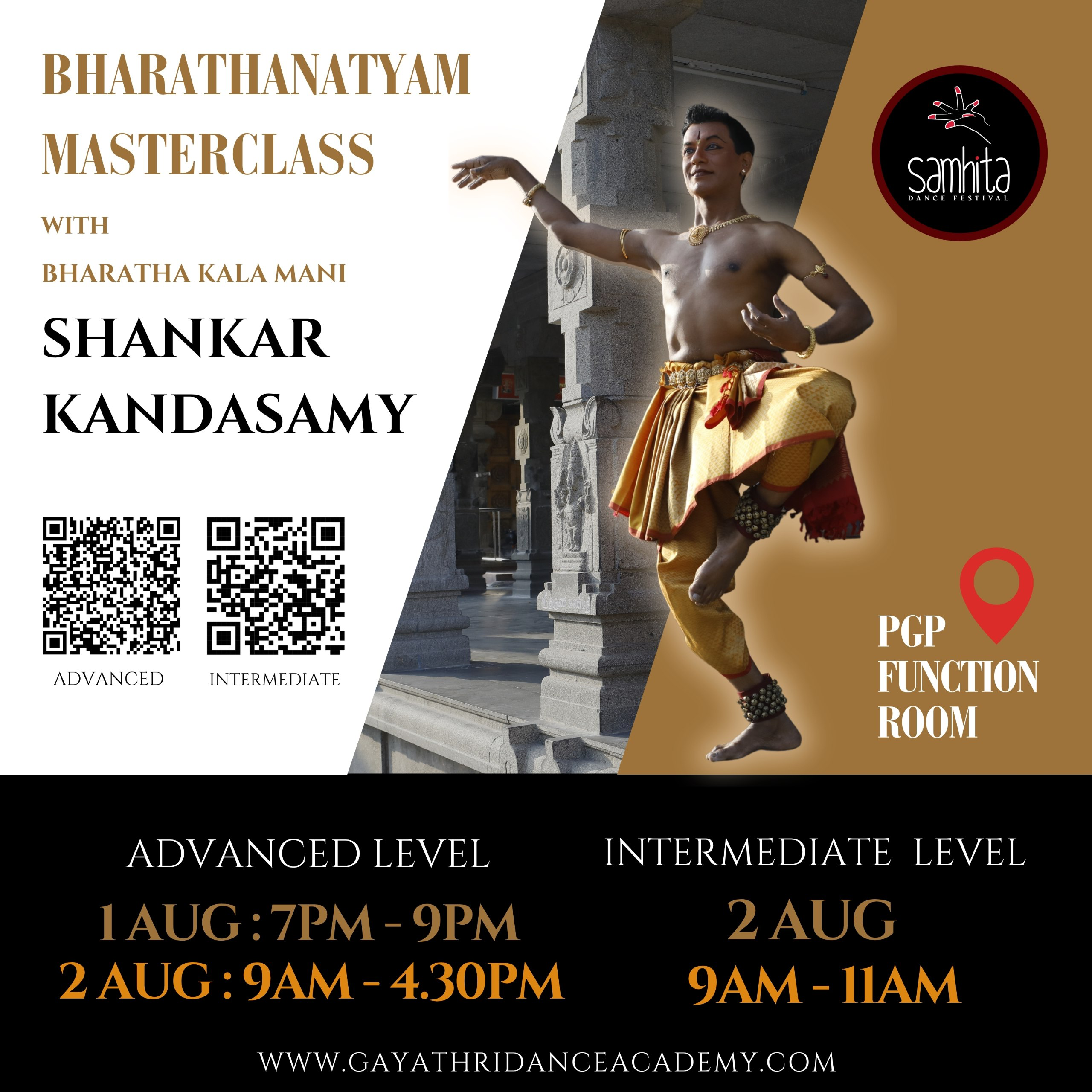 Bharatanatyam WS 2025 Poster